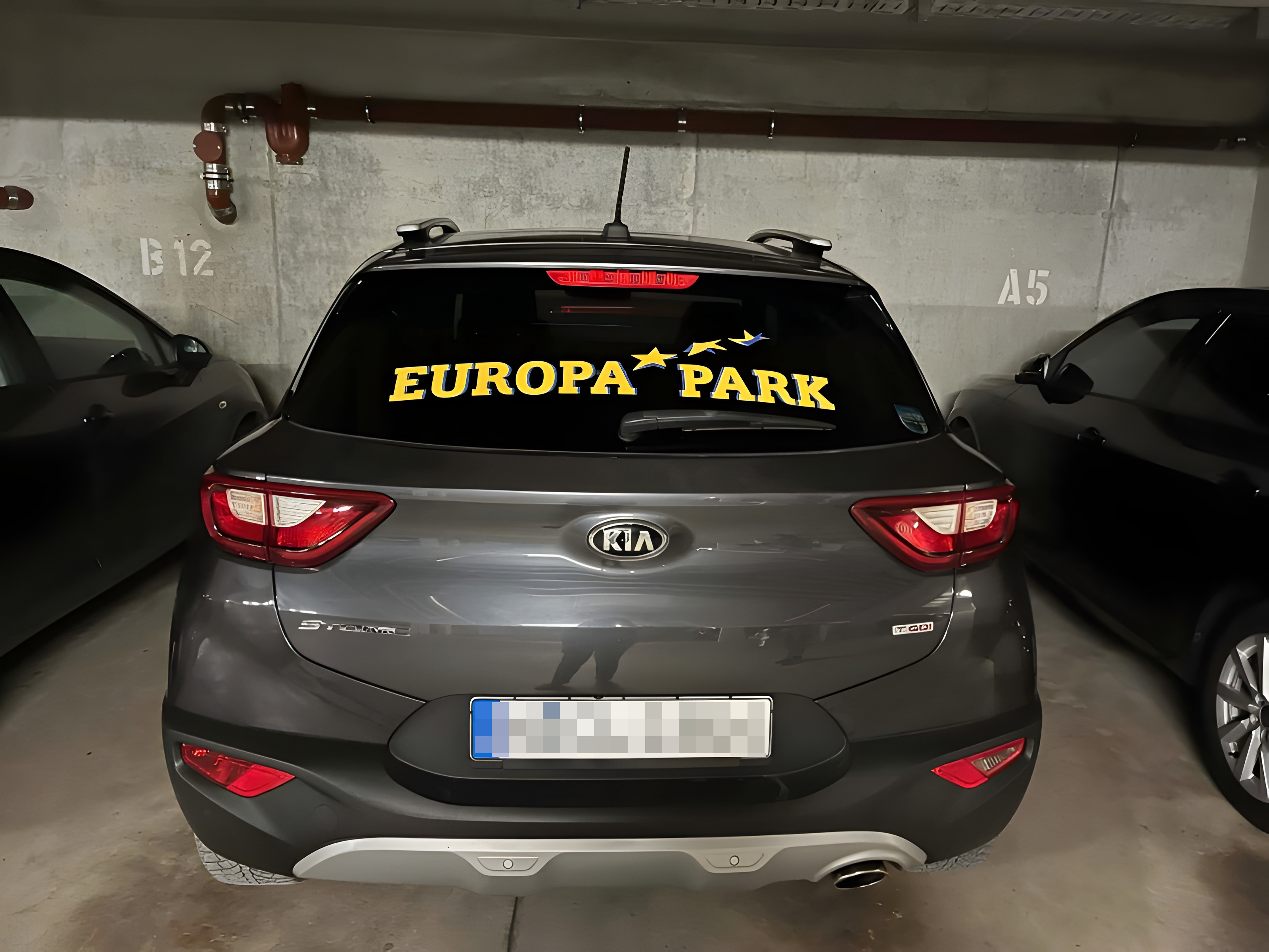 Sticker covering voiture Europa Park